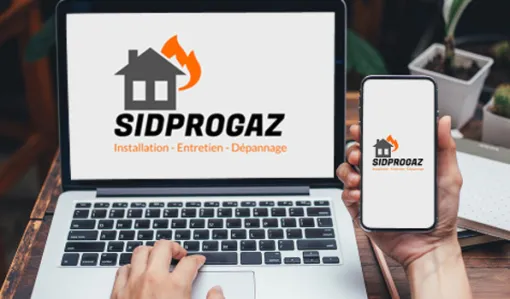 Nouveau support de communication web, Marseille, SIDPROGAZ
