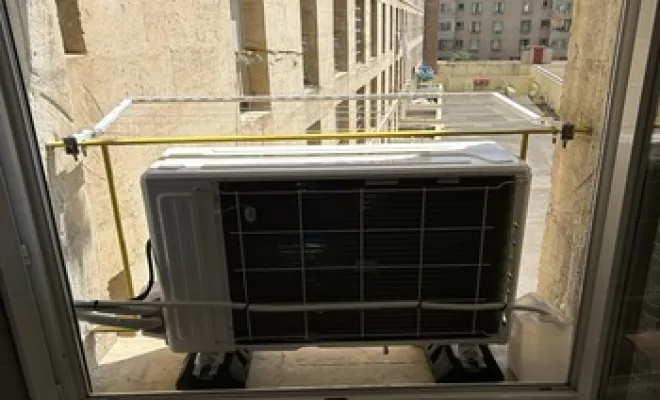 Pose d'une climatisation de marque Bosch dans un appartement à Marseille, Marseille, SIDPROGAZ